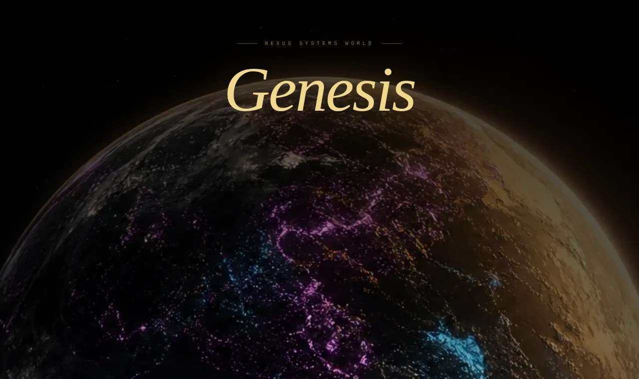 Screenshot of Genesis: Evolving Worlds